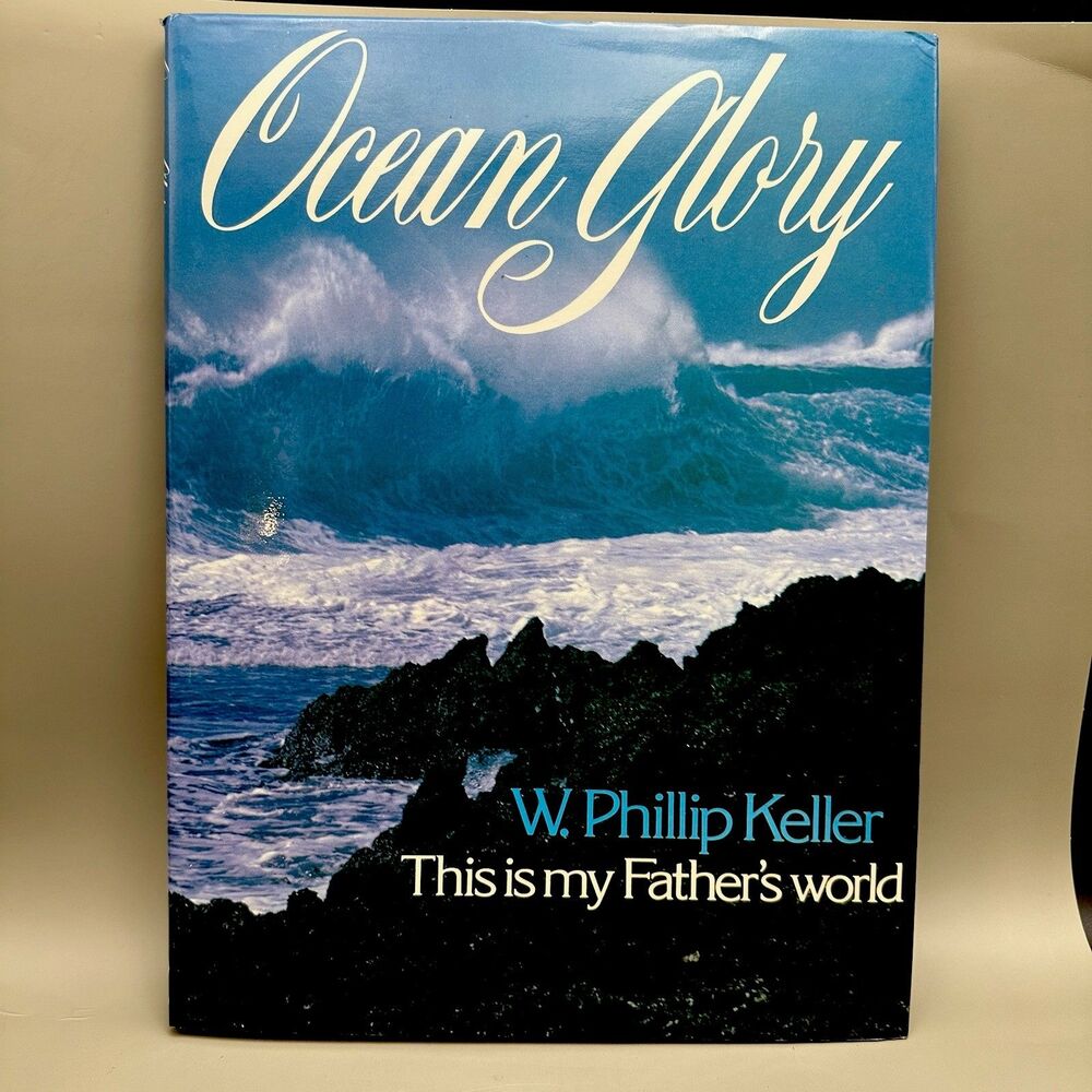 Ocean Glory Oversized Coffee Table Photo Book Ocean Decor HC 1980